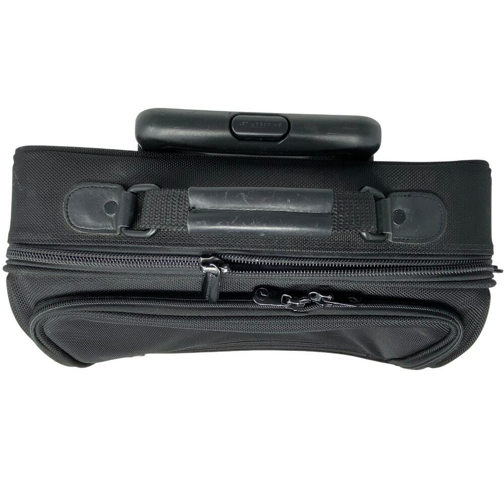 Briggs & Riley Baseline Rolling Cabin Bag Carry On Suitcase Black U114 - Picture 7 of 12